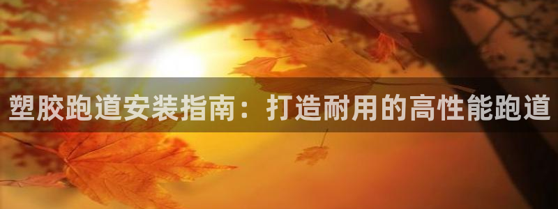 红足1世手机板：塑胶跑道安装指南：打造耐用的高性能跑道