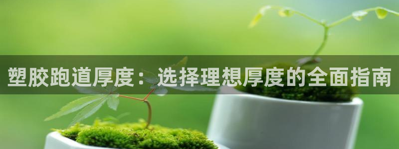 777814红·足一世比分：塑胶跑道厚度：选择理想厚度的全面指南