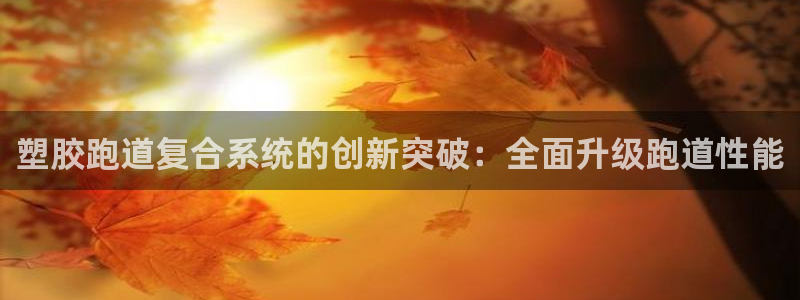 44814红足：塑胶跑道复合系统的创新突破：全面升级跑道性能