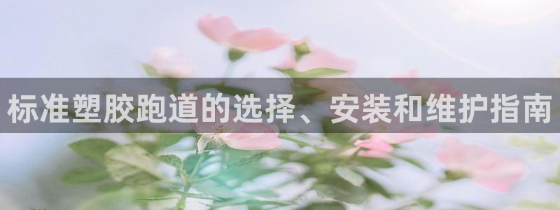 66814红足一66814世：标准塑胶跑道的选择、安装和维护指南