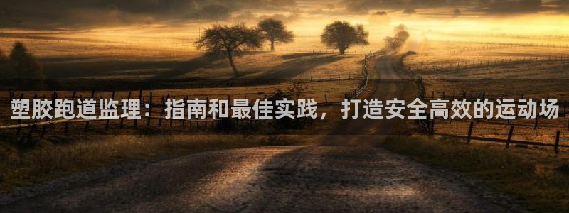 777814红·足一世比分：塑胶跑道监理：指南和最佳实践，打造安全高效的运动场