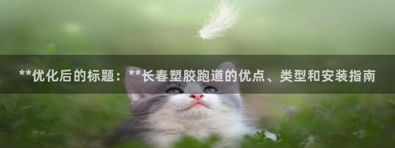 666814红·足一世比分：**优化后的标题：**长春塑胶跑道的优点、类型和安装指南