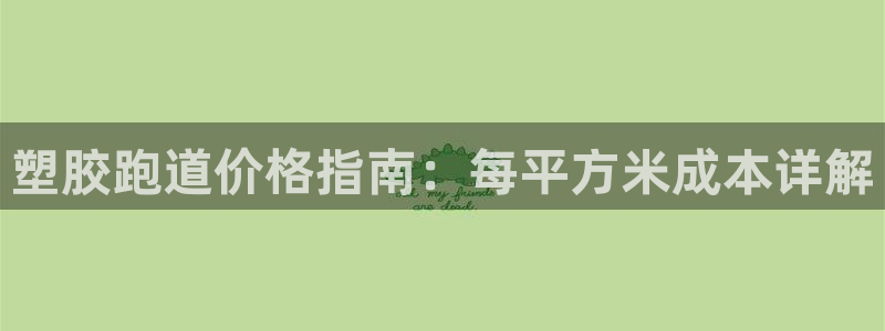 红足1一世开奖版：塑胶跑道价格指南：每平方米成本详解