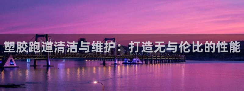 红足一生世：塑胶跑道清洁与维护：打造无与伦比的性能