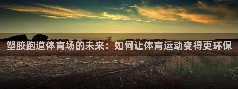 红足1世手机下载：塑胶跑道体育场的未来：如何让体育运动变得更环保
