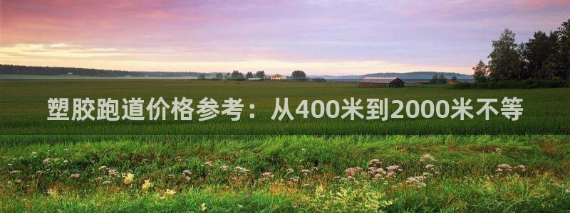 红足1世足球比分：塑胶跑道价格参考：从400米到2000米不等