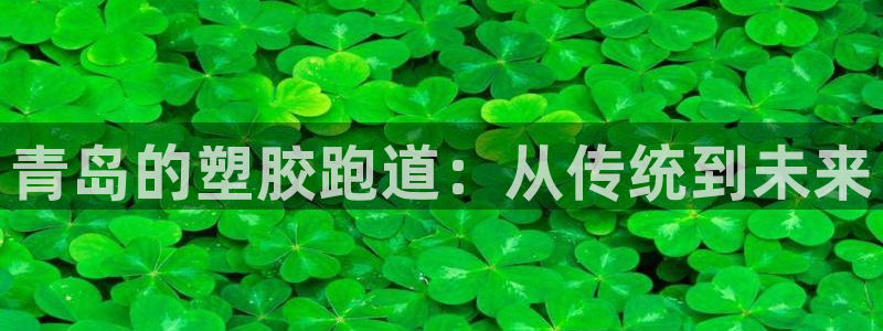 红足一1世手机皇冠：青岛的塑胶跑道：从传统到未来