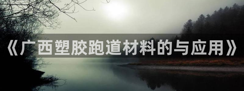 百度红足一1世：《广西塑胶跑道材料的与应用》