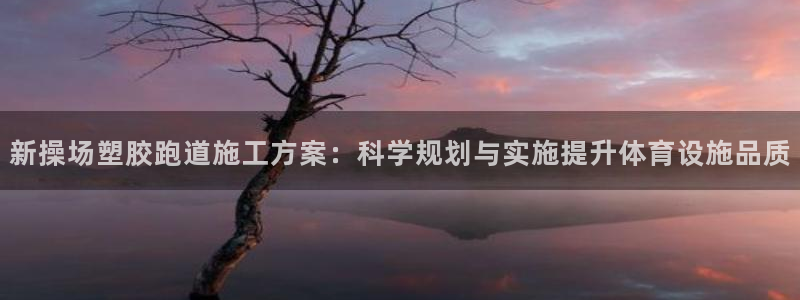 红足一1世平台：新操场塑胶跑道施工方案：科学规划与实施提升体育设施品质