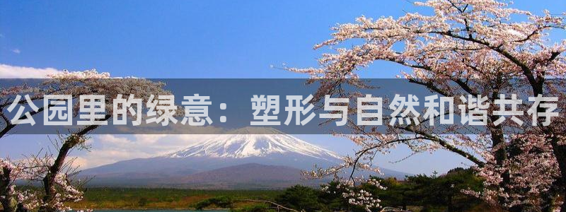 红足1一世开奖版：公园里的绿意：塑形与自然和谐共存