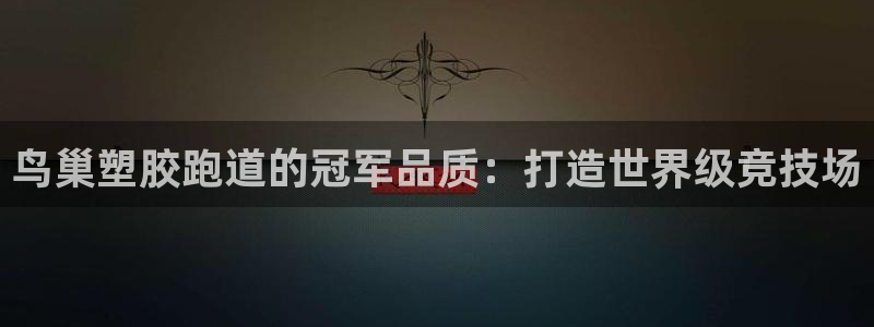 红足1世足球比分预测：鸟巢塑胶跑道的冠军品质：打造世界级竞技场