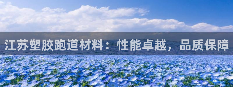 红足1世开奖预测：江苏塑胶跑道材料：性能卓越，品质保障