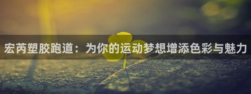 777814红·足一世：宏芮塑胶跑道：为你的运动梦想增添色彩与魅力