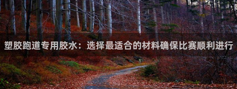 红足一1世手机开奖：塑胶跑道专用胶水：选择最适合的材料确保比赛顺利进行