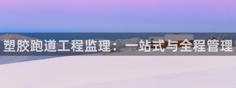 百度红足一1使用说明：塑胶跑道工程监理：一站式与全程管理