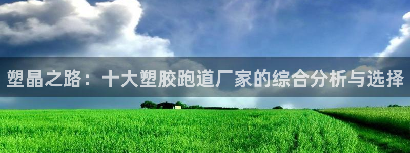 红足一1世66814新宝:塑晶之路:十大塑胶跑道厂家的综合分析与选择