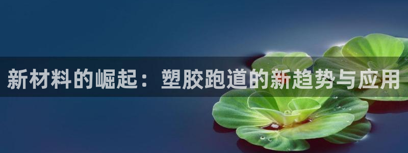 红足1一世开奖版：新材料的崛起：塑胶跑道的新趋势与应用